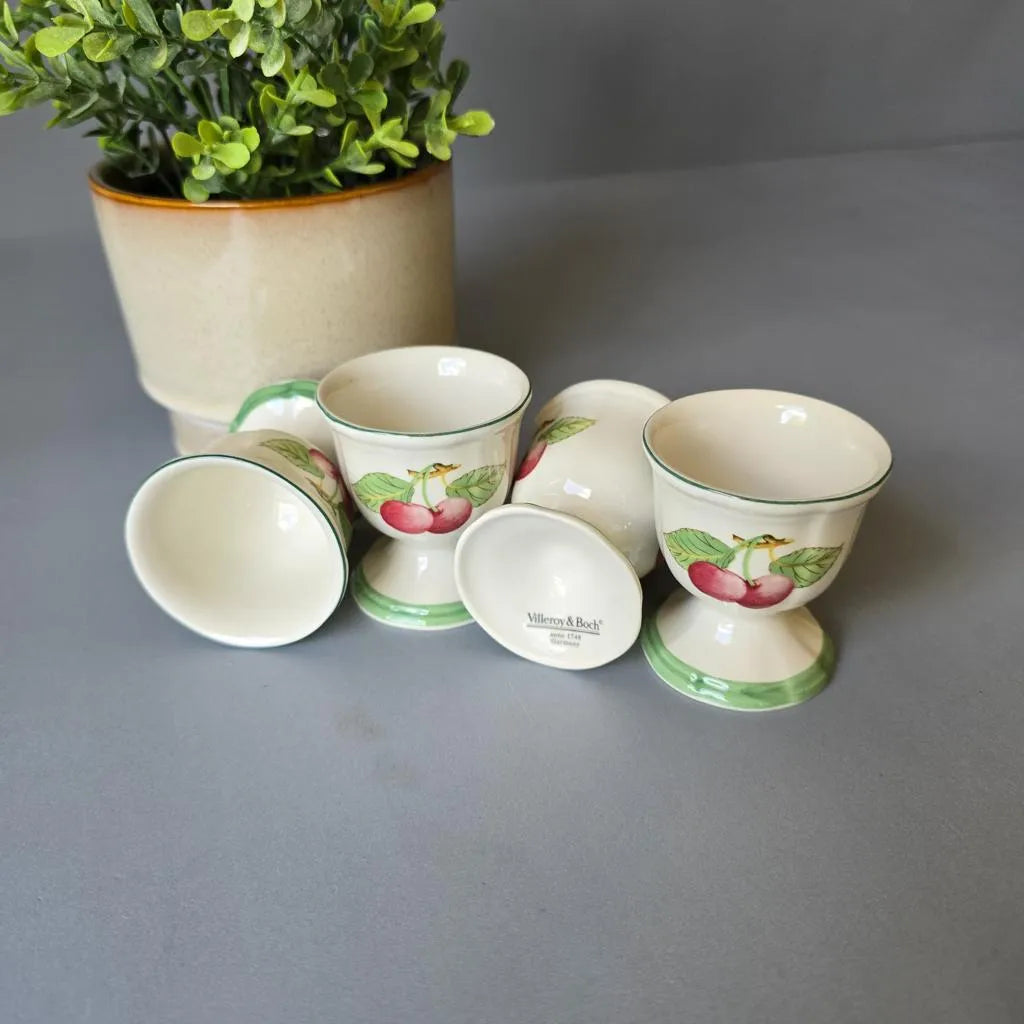 5 Eierbecher - Villeroy & Boch - French Garden