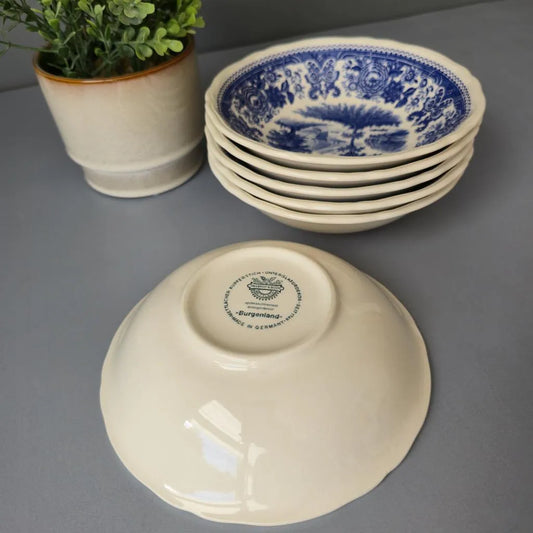 Villeroy & Boch Burgenland Blau - Set aus 6 Dessertschalen - 16 cm