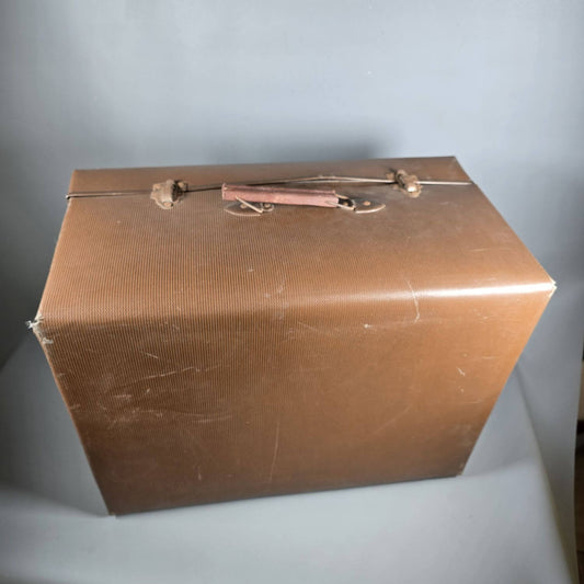 Vintage Koffer - 50er Jahre - Autokoffer Würfel Koffer