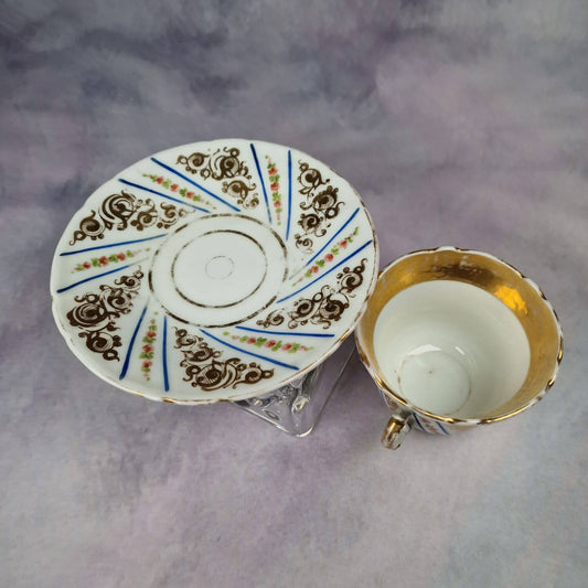 Antike Prunktasse - Tasse um 1930