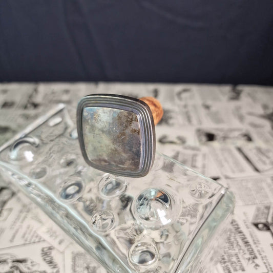 Art Deco Flaschenverschluss 925 Silber - Flaschenstöpsel - Punze Krone W F