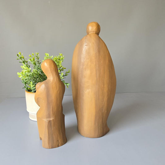 Holzfiguren - Heilige Familie - Holzschnitzerei