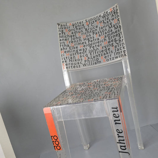 Kartell Stuhl La Marie, Philippe Starck, Rowohlt limited Edition