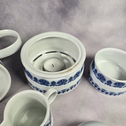 Rosenthal Kissenleuchter weiß in Karton