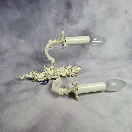 Wandleuchte im Barock Stil - Zweiflammige Wandlampe
