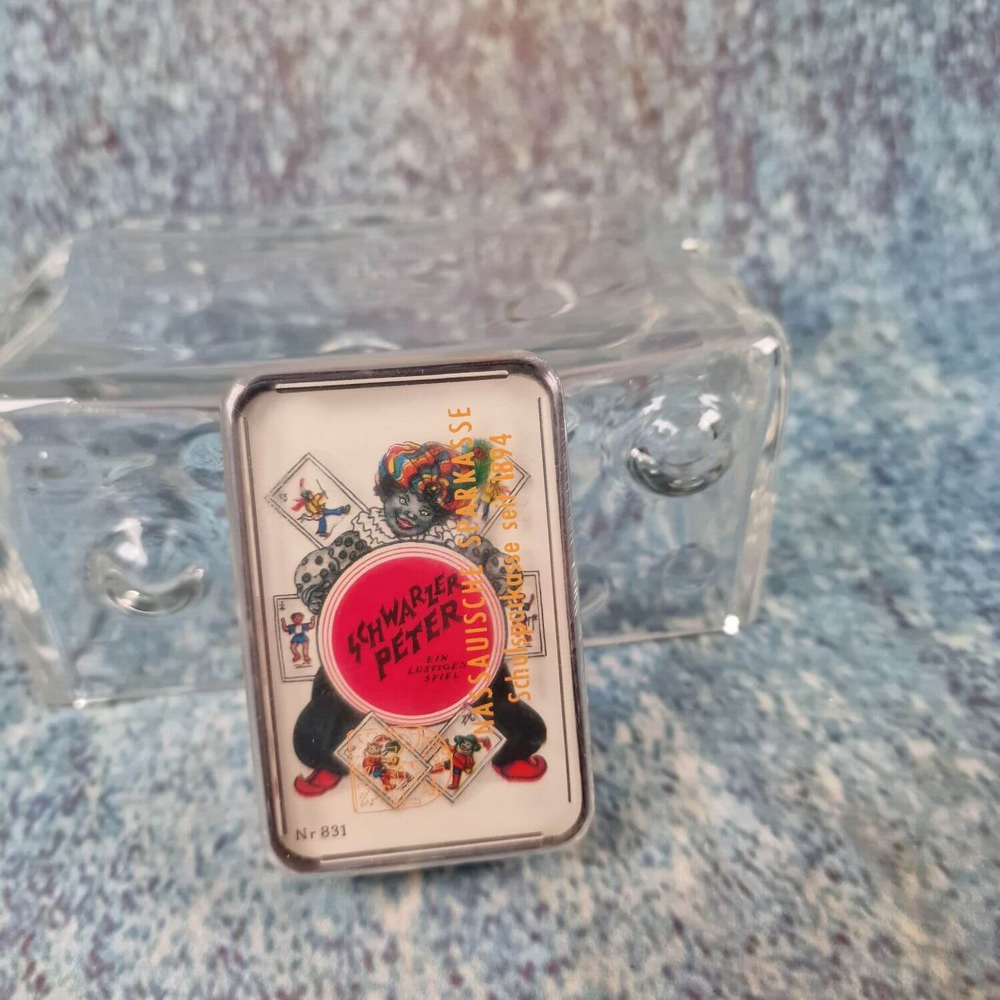 Vintage Kartenspiel Reklame Schwarzer Peter