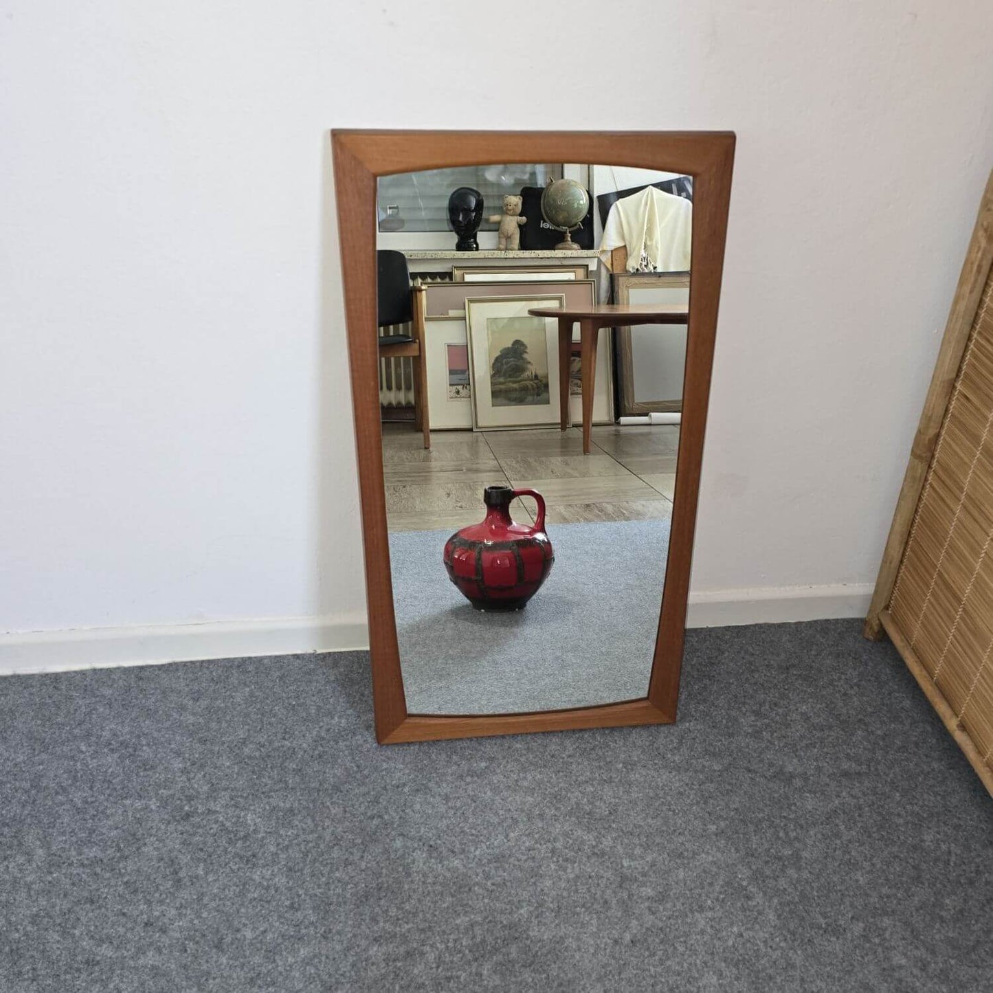 Mid-Century Spiegel - Teak Kai Kristiansen für Aksel Kjersgaard - Danish Design