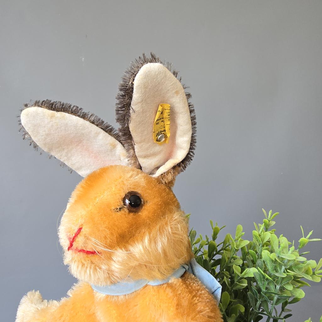 Steiff Handpuppe - Hase - 660017 - 60er Jahre