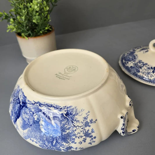 Villeroy & Boch - Burgenland blau - Suppenterrine mit Deckel