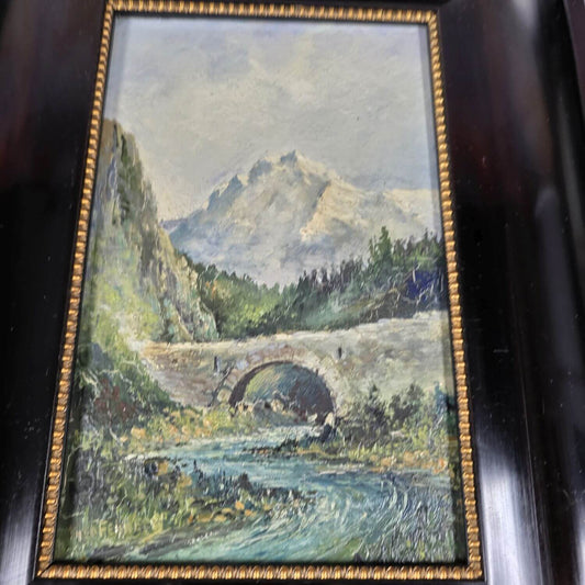 Theodor Hugo Fenners - Öl auf Hartfaser