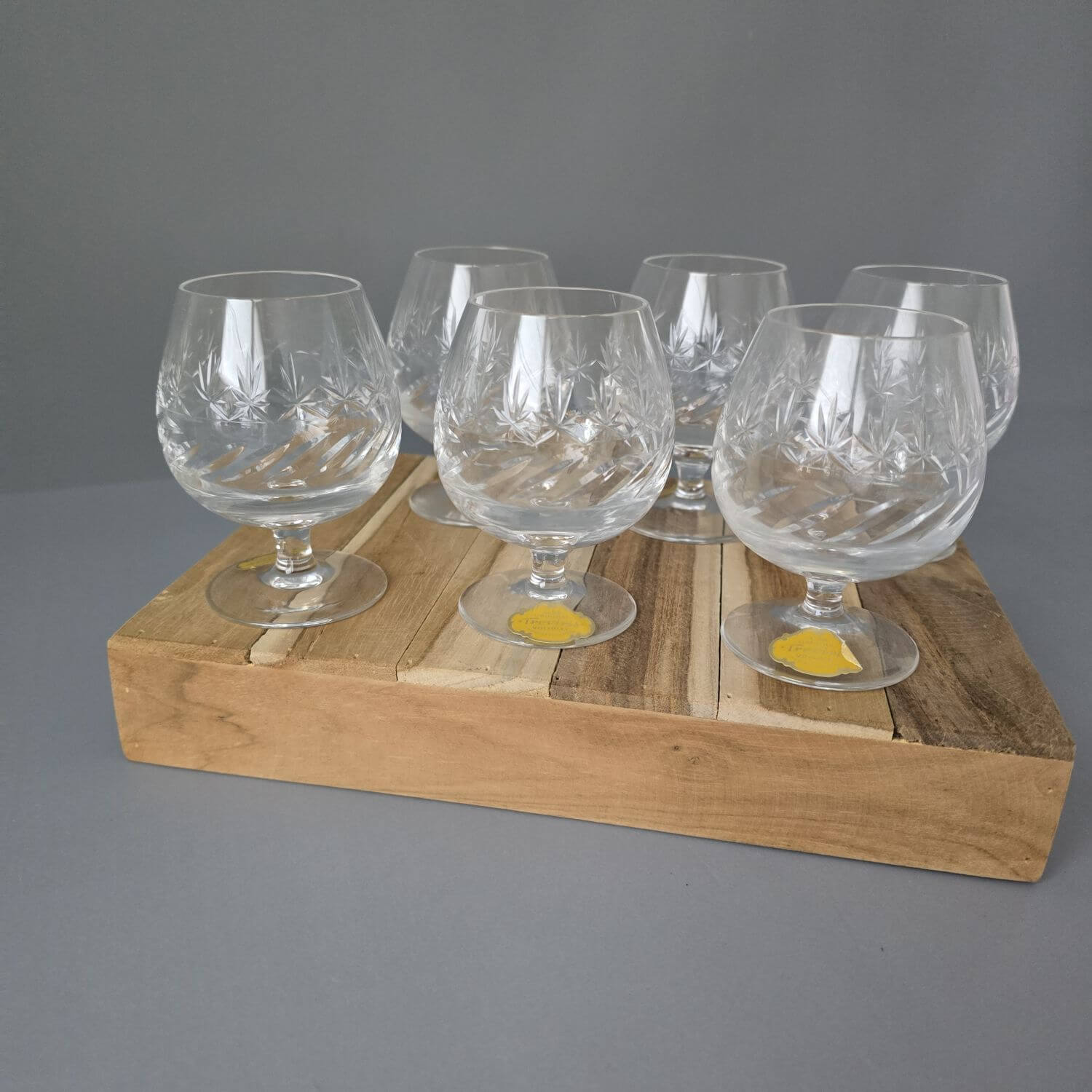 Set, Treviris Brandy Glas, Schwenker, 6 Stück – Frau Allerleis Vintage