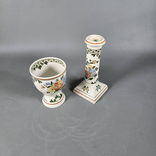 Set Villeroy & Boch Alt Amsterdam - Saftbecher Kakaobecher Pokal und Kerzenständer