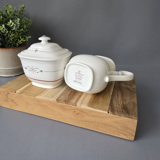 Villeroy & Boch Aragon Große Zuckerdose & Milchkännchen