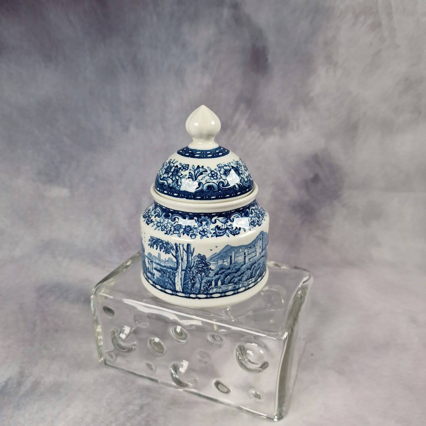 Villeroy & Boch Blue Castle - Zuckerdose mit Deckel