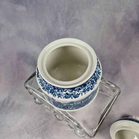 Villeroy & Boch Blue Castle - Zuckerdose mit Deckel