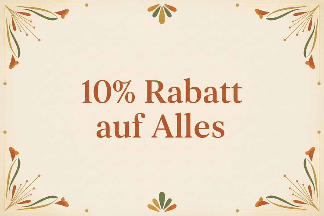 10% Rabatt als Anreiz Deinen CO2 Fußabdruck klein zuhalten