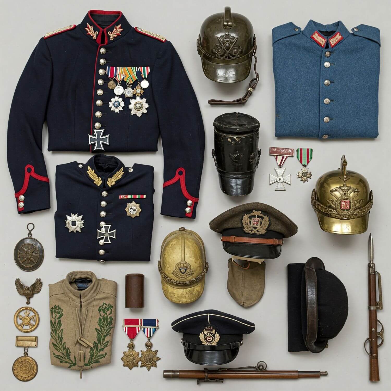 Alte Abzeichen, Uniformteile, Orden