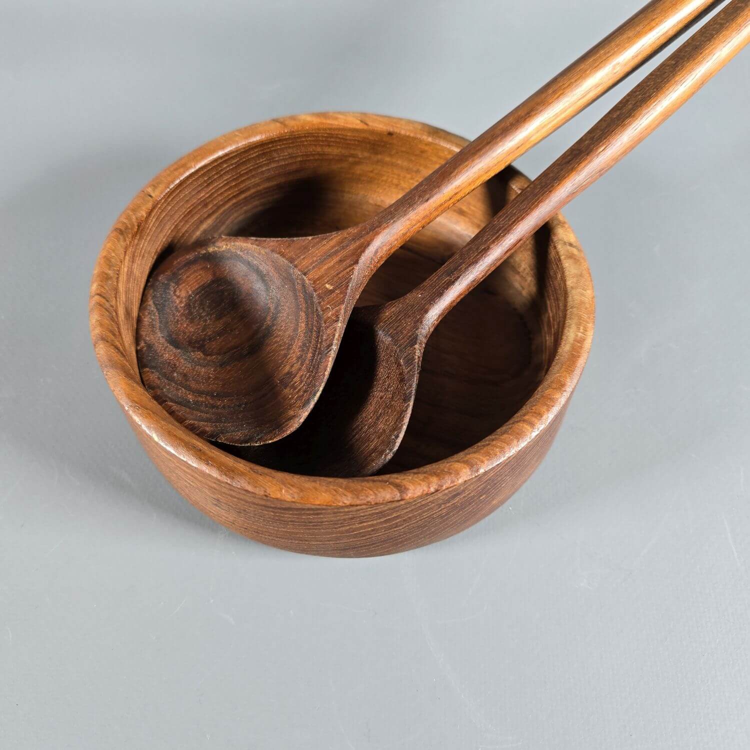 Mid Century Teak Löffel - Servierlöffel - Deko