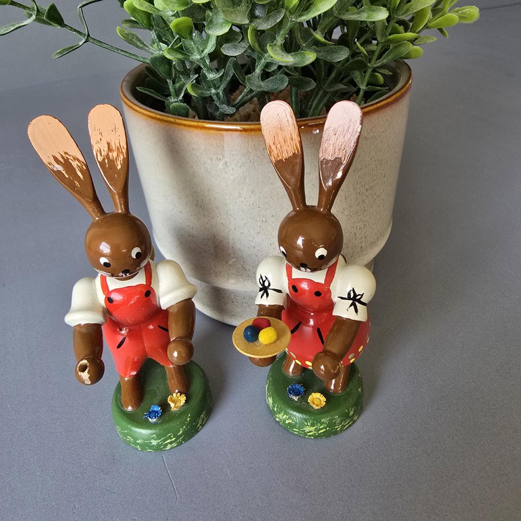 Erzgebirge Osterhasen SW Siegfried Werning
