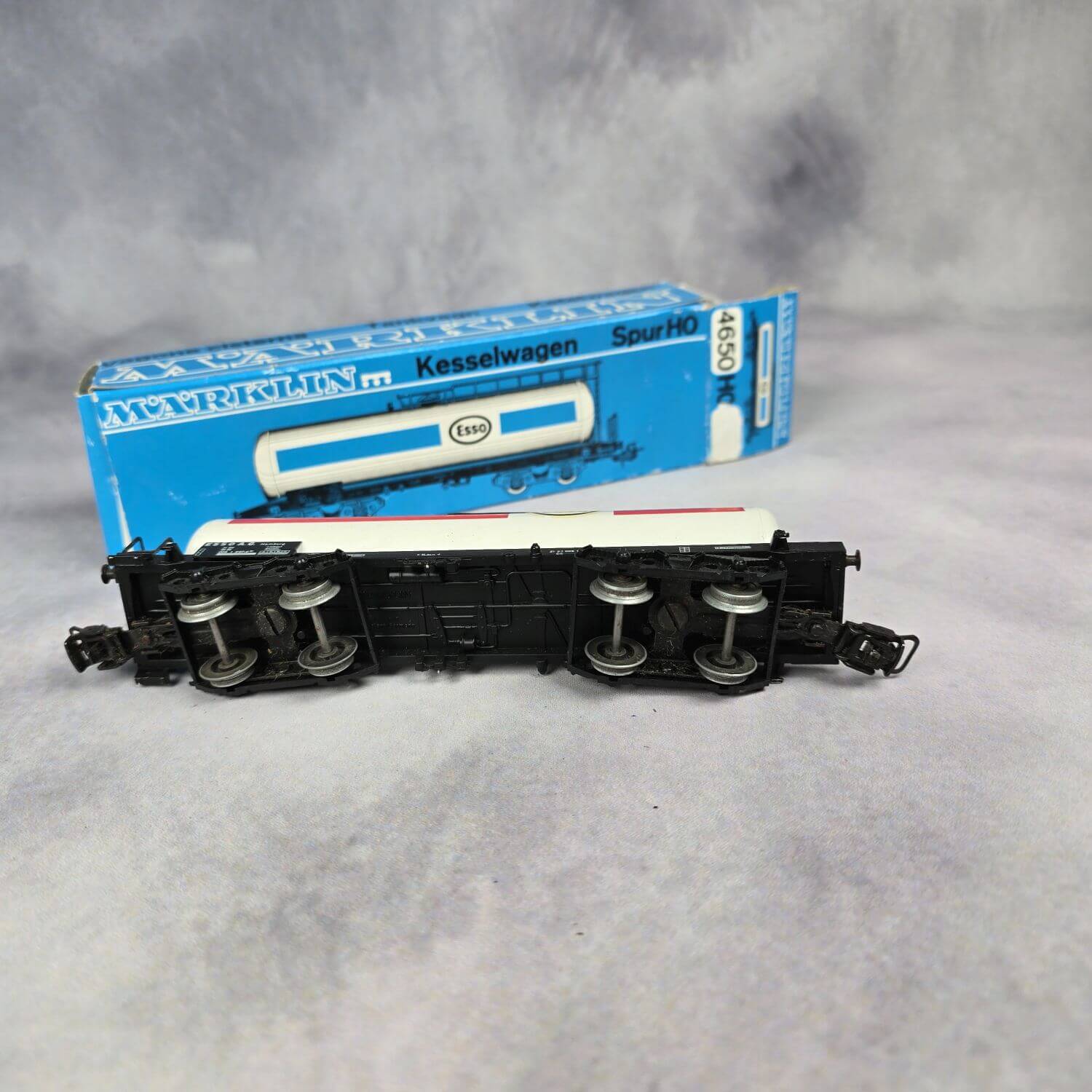 3 Vintage Märklin Waggons in Verpackung