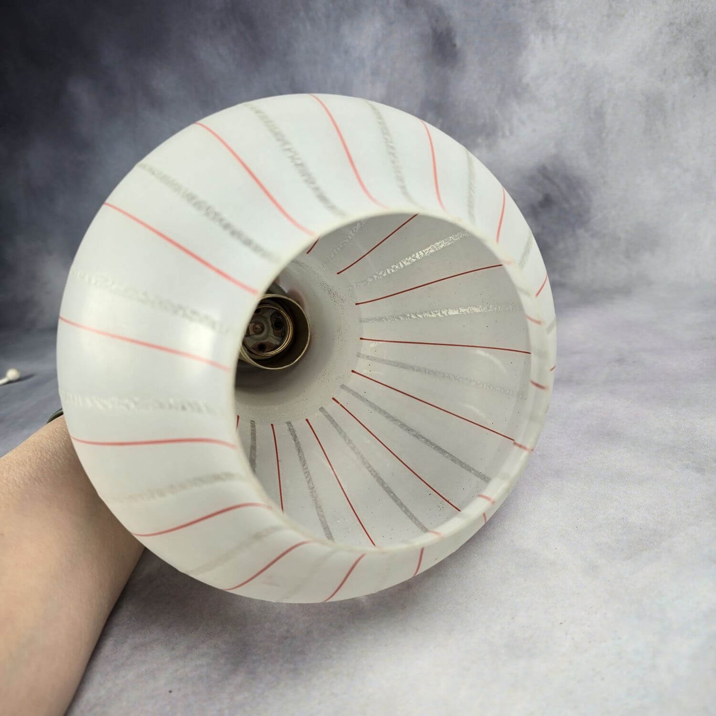 Vintage Geschirr - 550er Jahre Hängelampe mit Glasschirm0 Teile Biltons Celtic Rose Stoneware - 70er Jahre