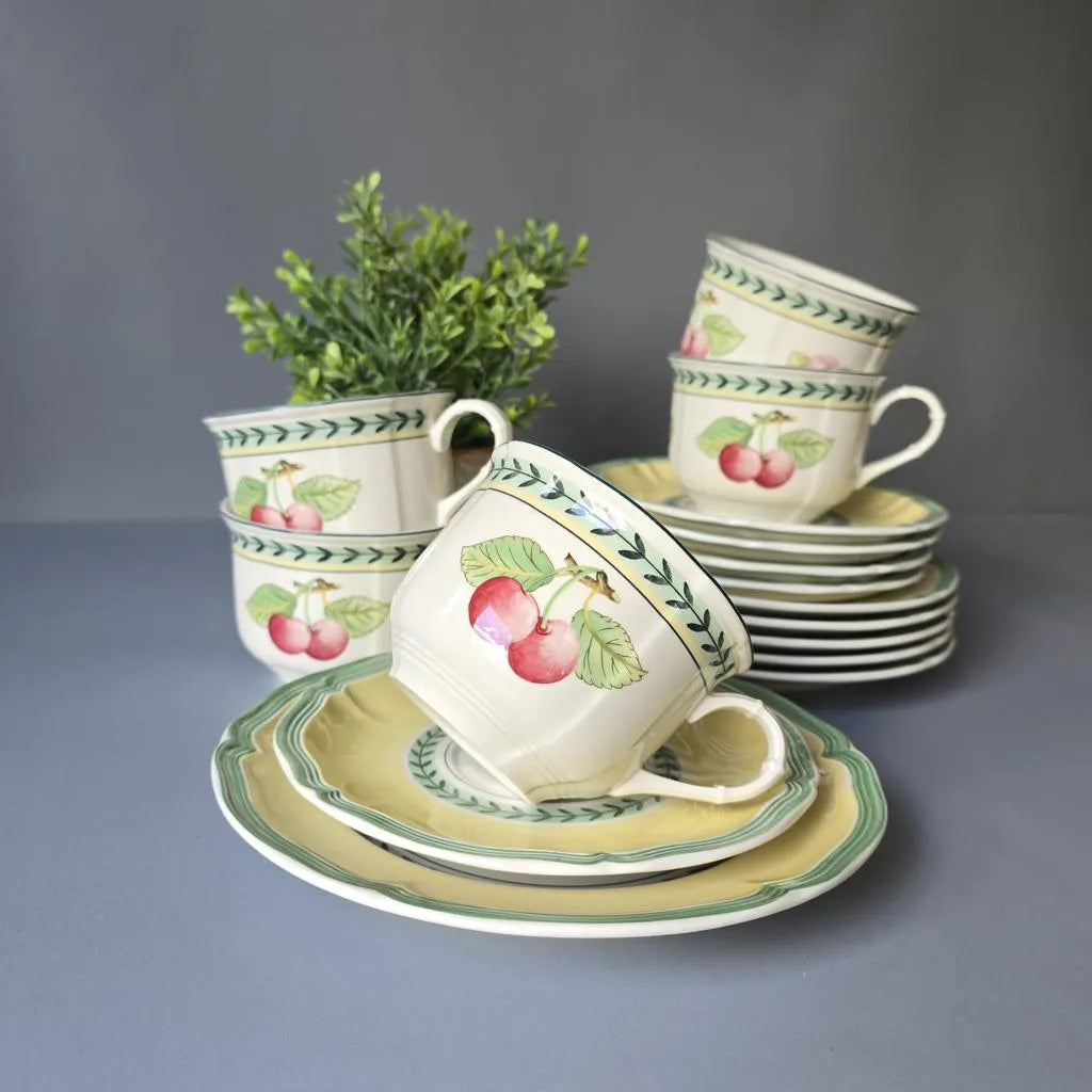 Villeroy & Boch French Garden Fleurence - Frühststück Gedecke - 5 Personen