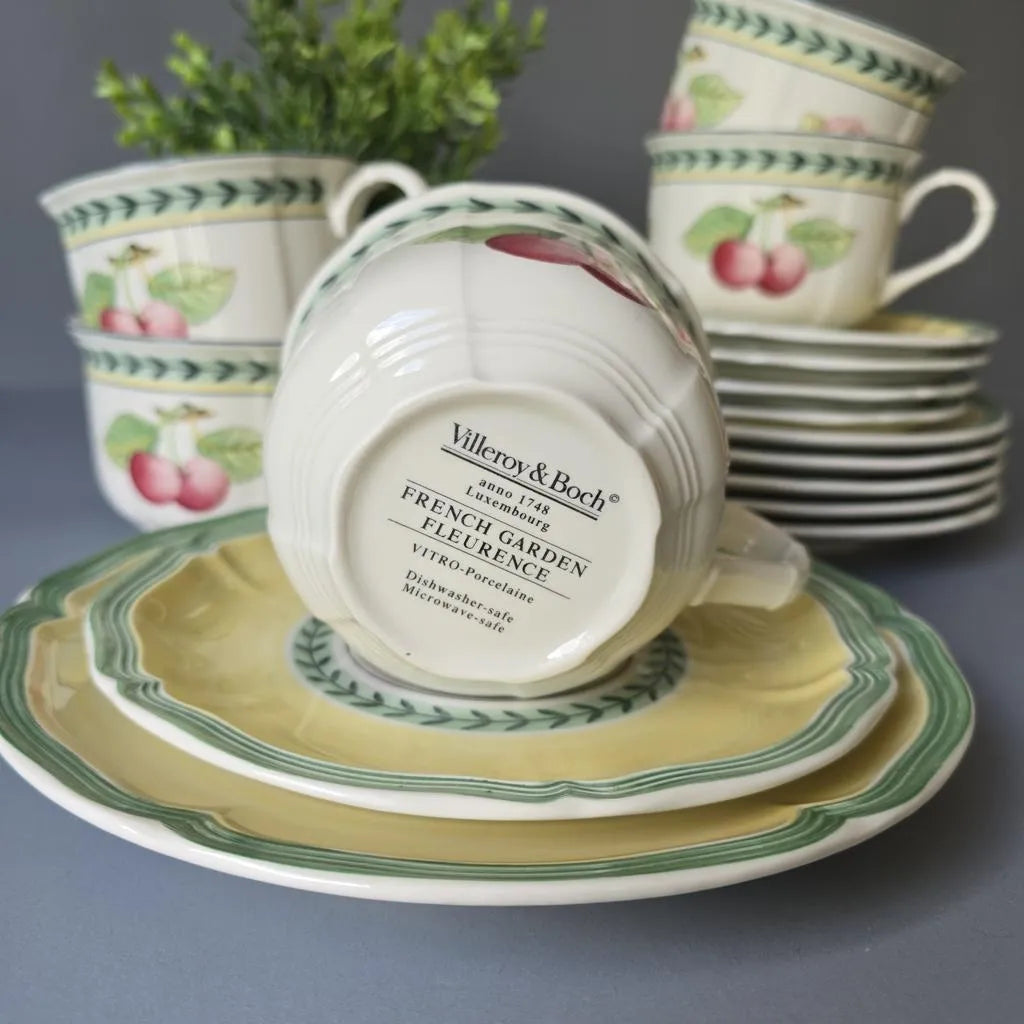 Villeroy & Boch French Garden Fleurence - Frühststück Gedecke - 5 Personen