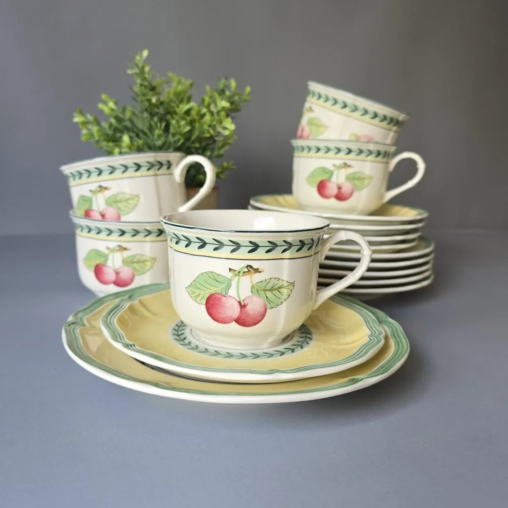 Villeroy & Boch French Garden Fleurence - Frühststück Gedecke - 5 Personen