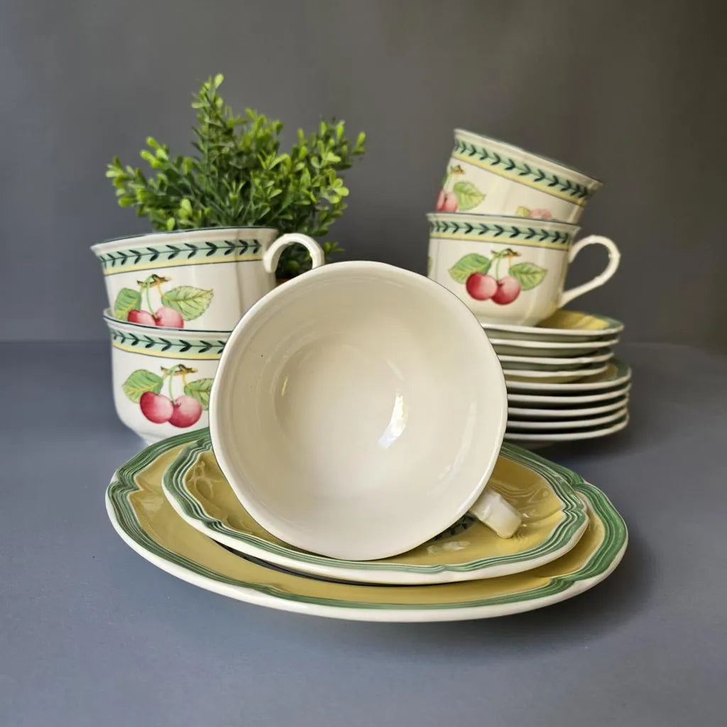 Villeroy & Boch French Garden Fleurence - Frühststück Gedecke - 5 Personen