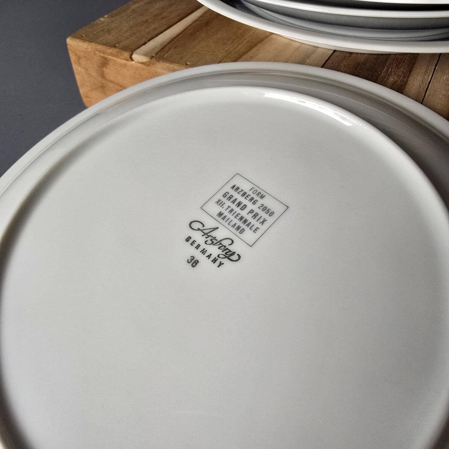 Set aus 6 Kuchentellern, Arzberg 2050, Löffelhardt