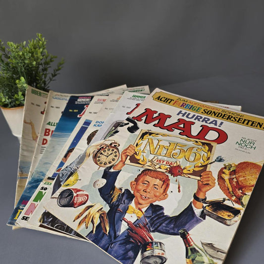 Set MAD Hefte - 7 Stück 80er Jahre