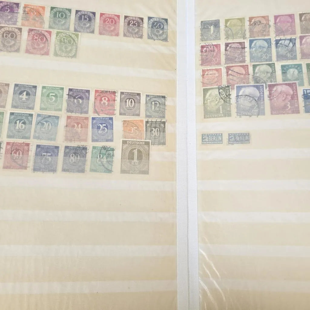 Album Briefmarken Deutsches Reich - Baden - Saarland - Böhmen - Deutsche Bundespost