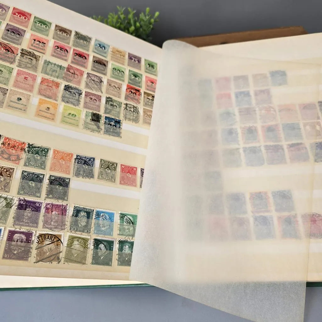 Album Briefmarken Deutsches Reich - Baden - Saarland - Böhmen - Deutsche Bundespost