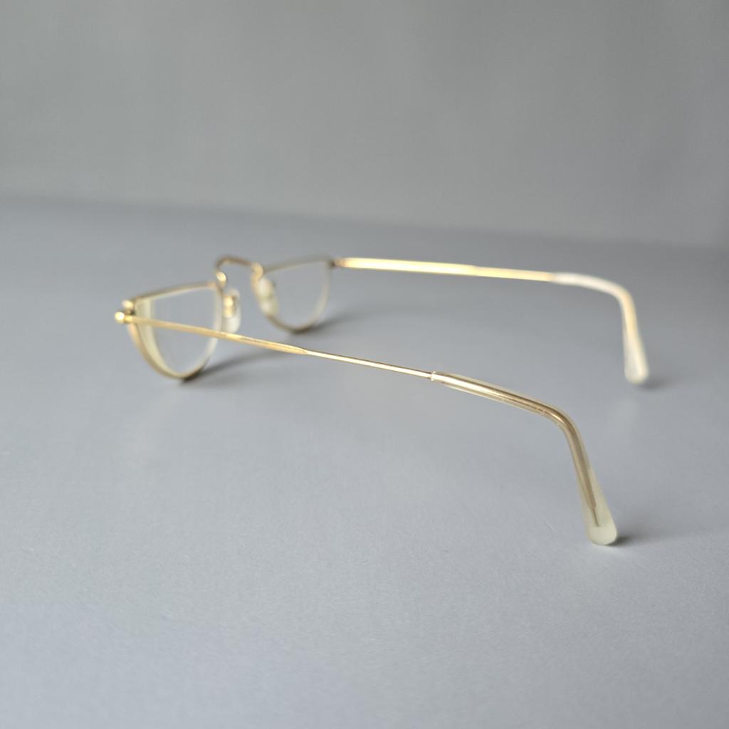Vintage Brille Algha 20 - vergoldet