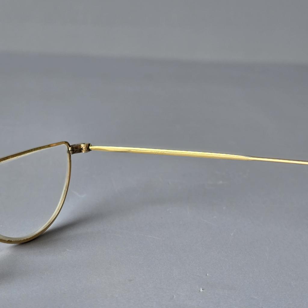 Vintage Brille Algha 20 - vergoldet