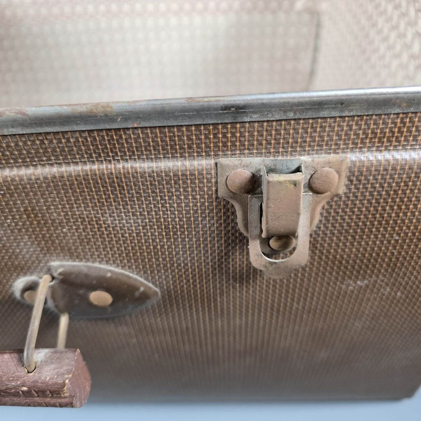 Vintage Koffer - 50er Jahre - Autokoffer Würfel Koffer