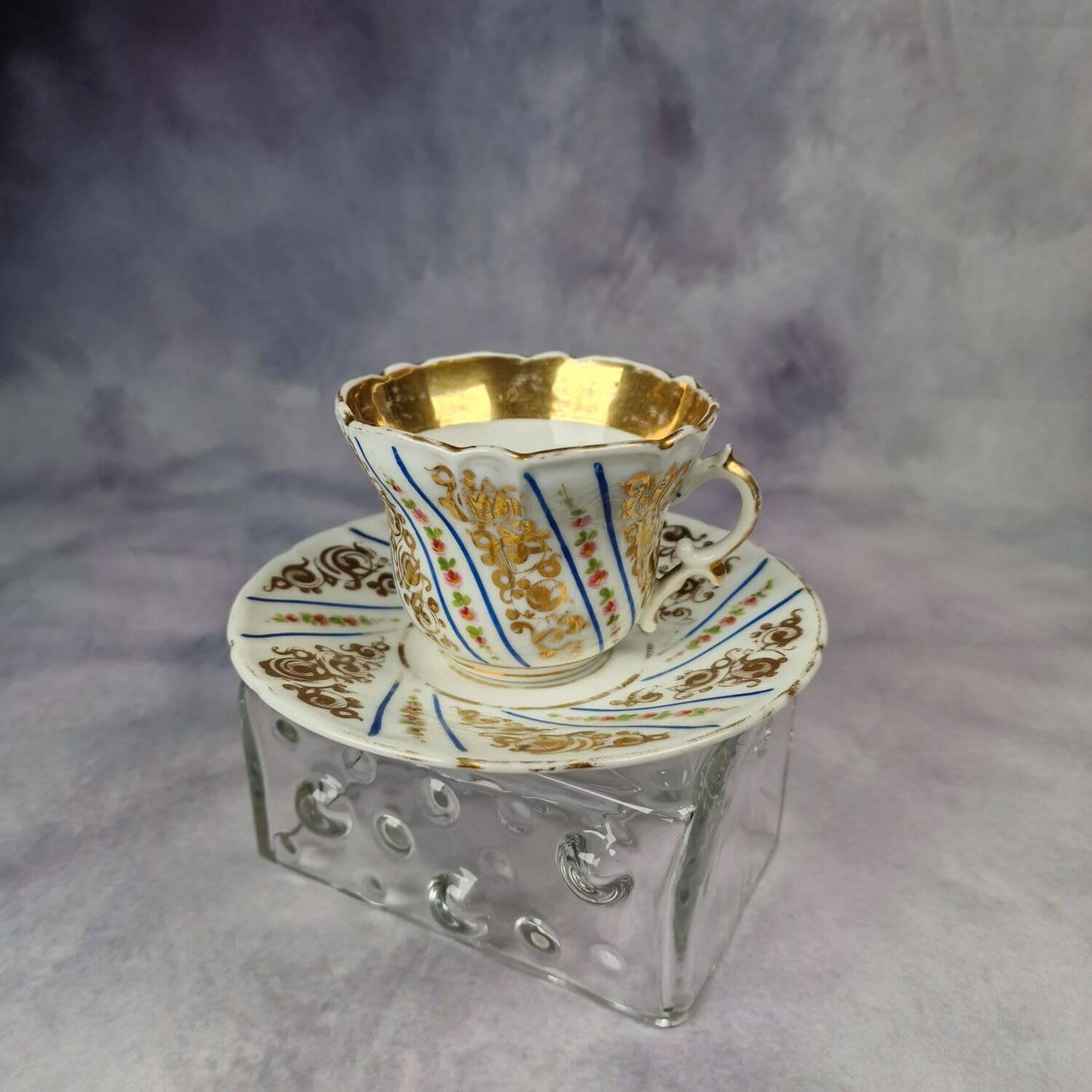 Antike Prunktasse - Tasse um 1930