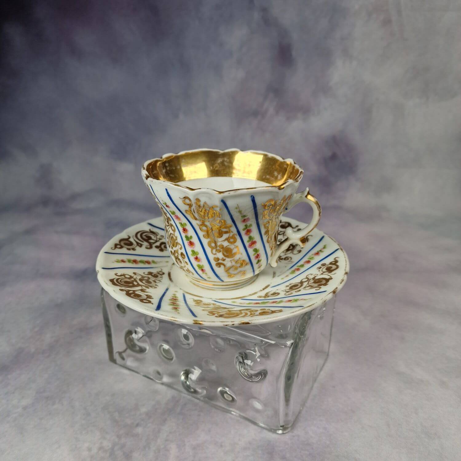 Antike Prunktasse - Tasse um 1930