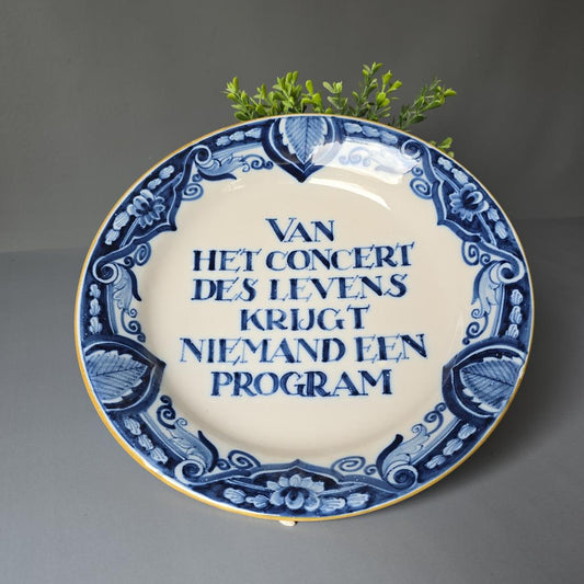 Antiker Wandteller - Delft - Makkum