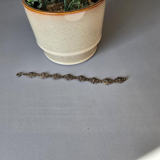 Jugendstil Armband - 835 Silber - Antikschmuck - Gliederarmband