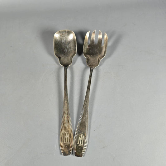 WMF Vorlagenbesteck Art Deco mit Bienenkorbmarke Strauss