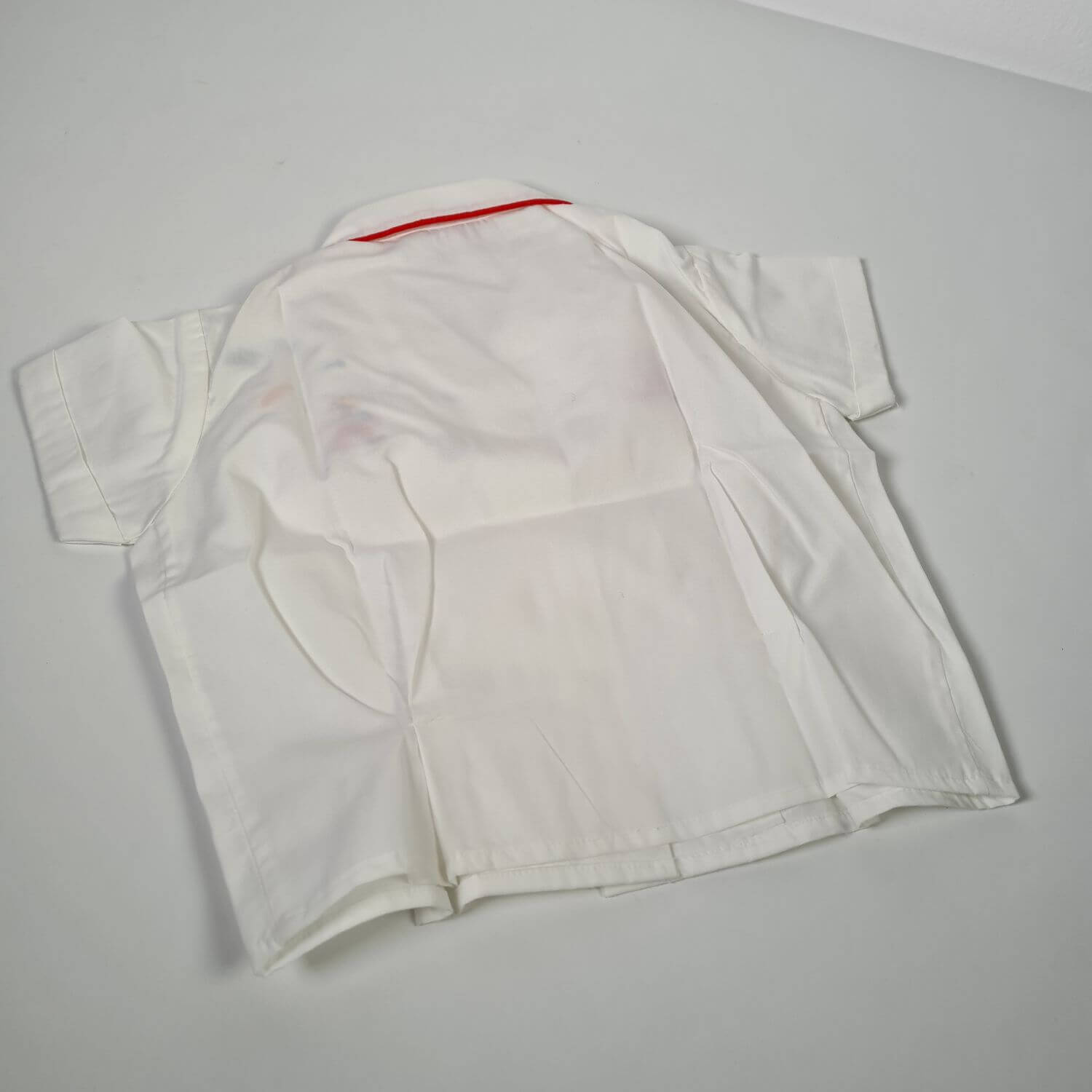 Baby Bluse 70er Jahre mit Stickerei - Größe 74