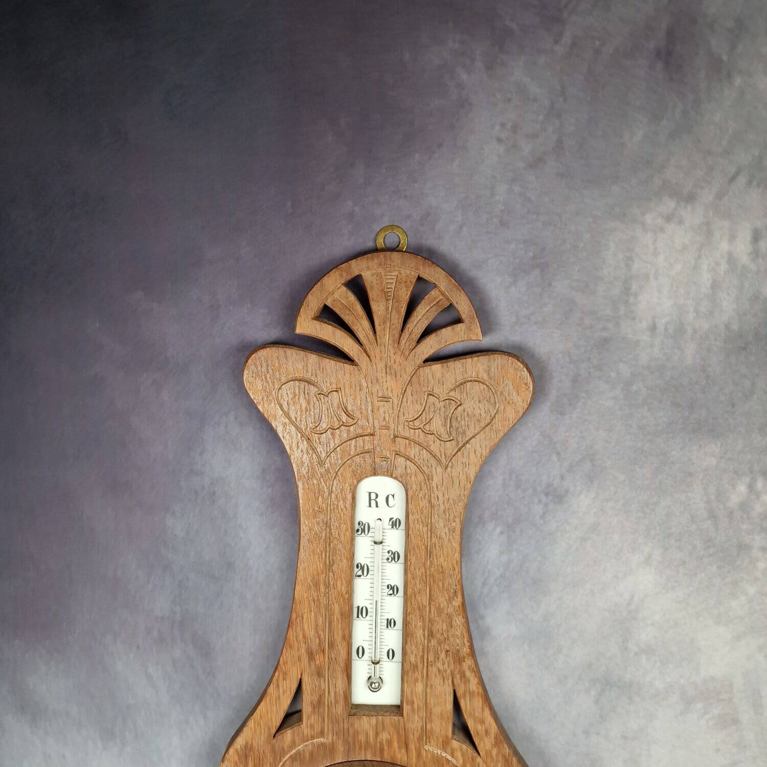 Jugendstil Wetterstation - Barometer - Thermometer
