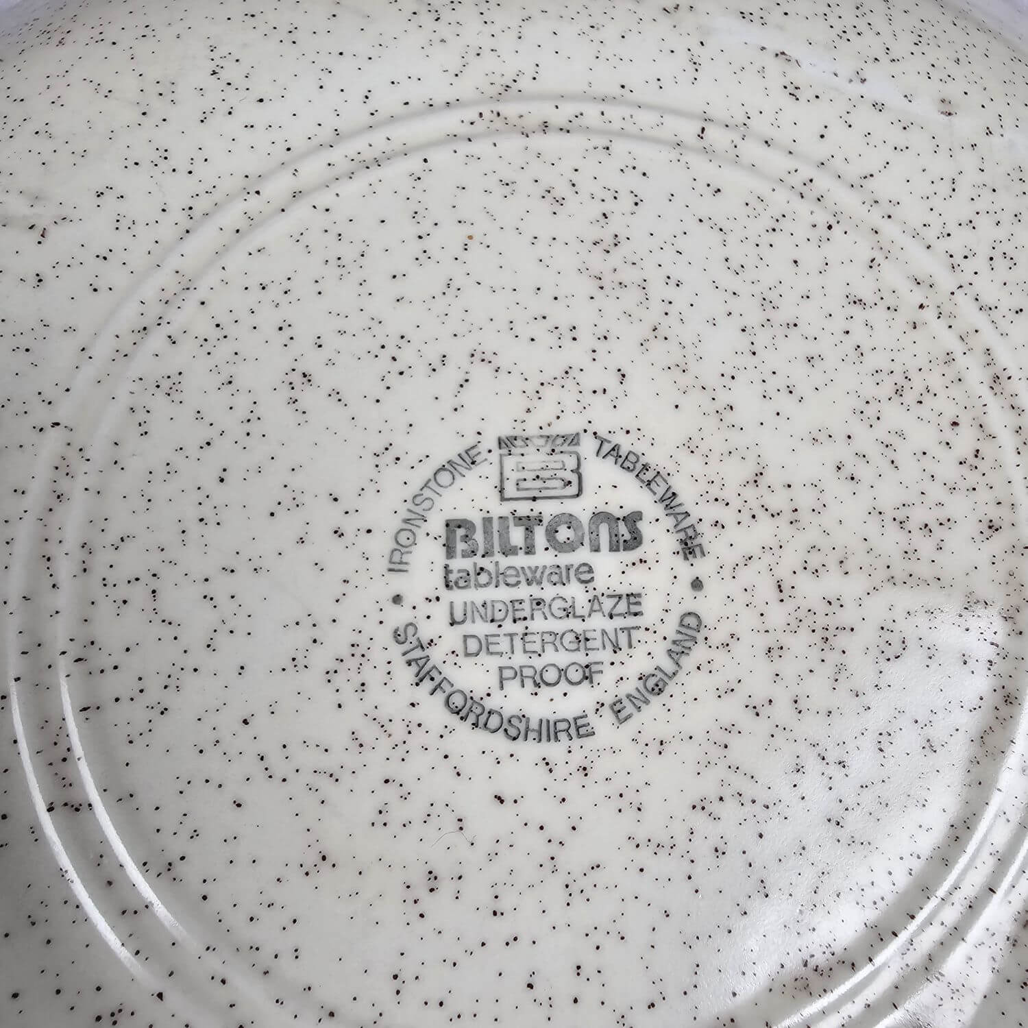 Vintage Geschirr - 50 Teile Biltons Celtic Rose Stoneware - 70er Jahre