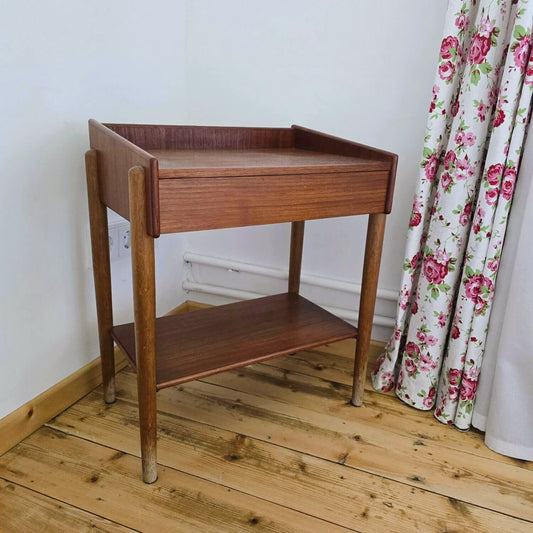 Borge Mogensen Teak Nachttisch - Modell 148  - Vintage mid century Designmöbel