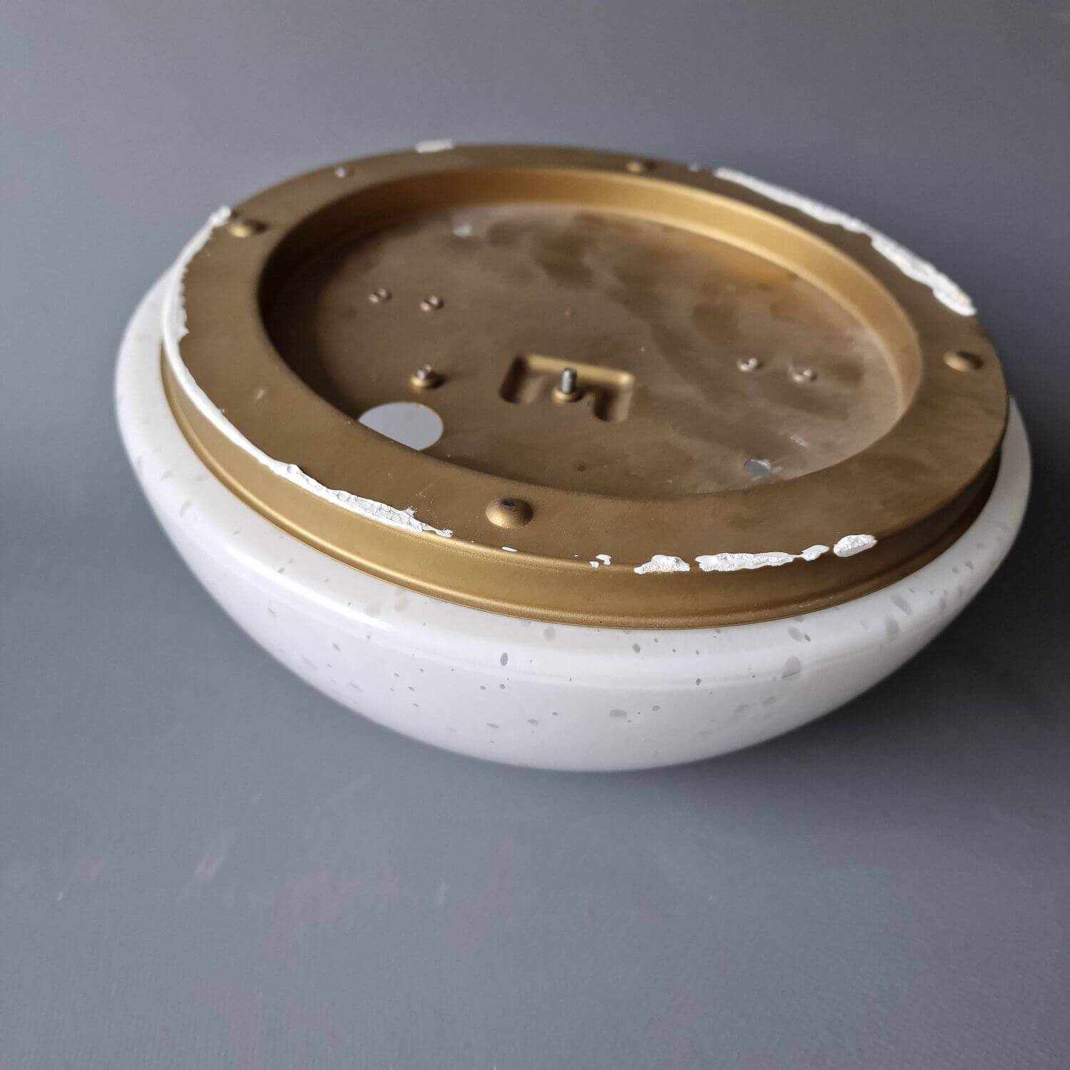 Wandleuchte Pilzform - Plafoniere Glashütte Limburg - Deckenlampe
