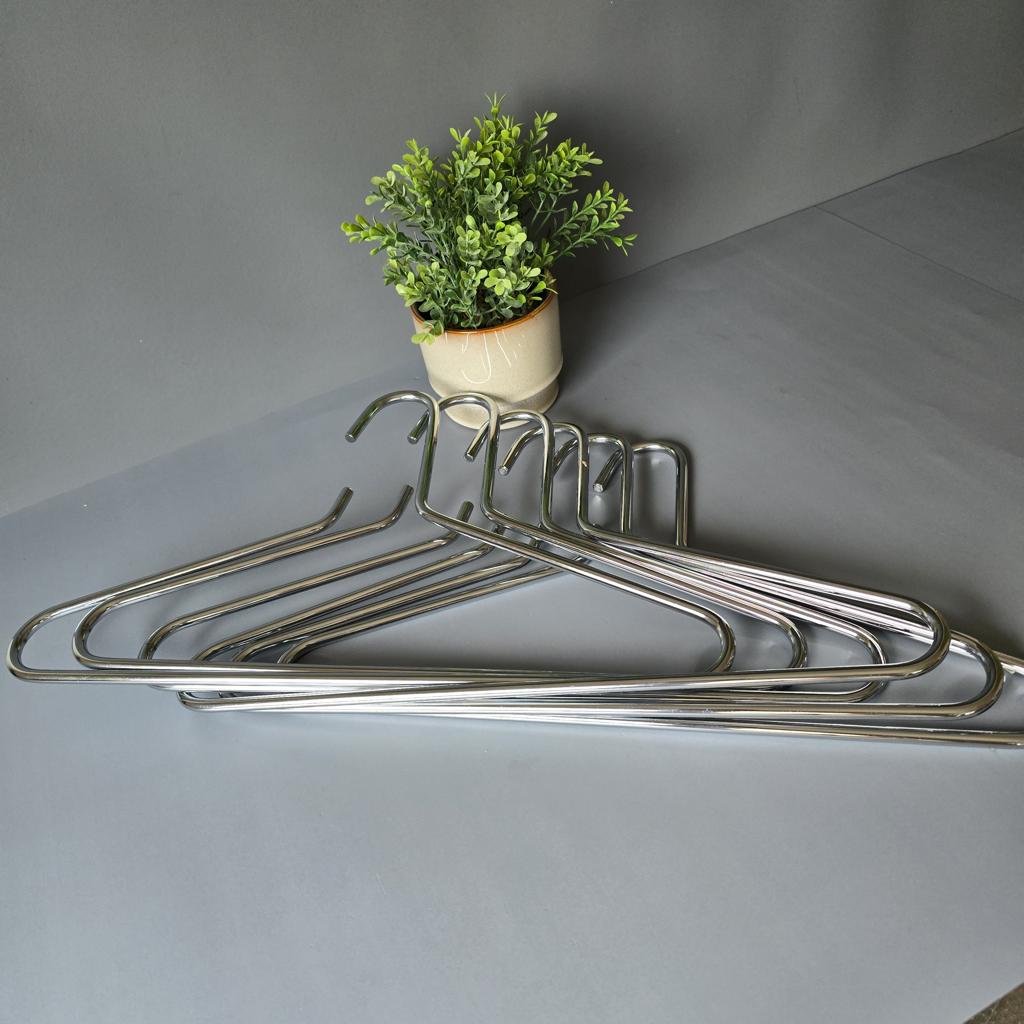 Vintage Design Kleiderbügel, verchromt, Carl Auböck zugeschrieben