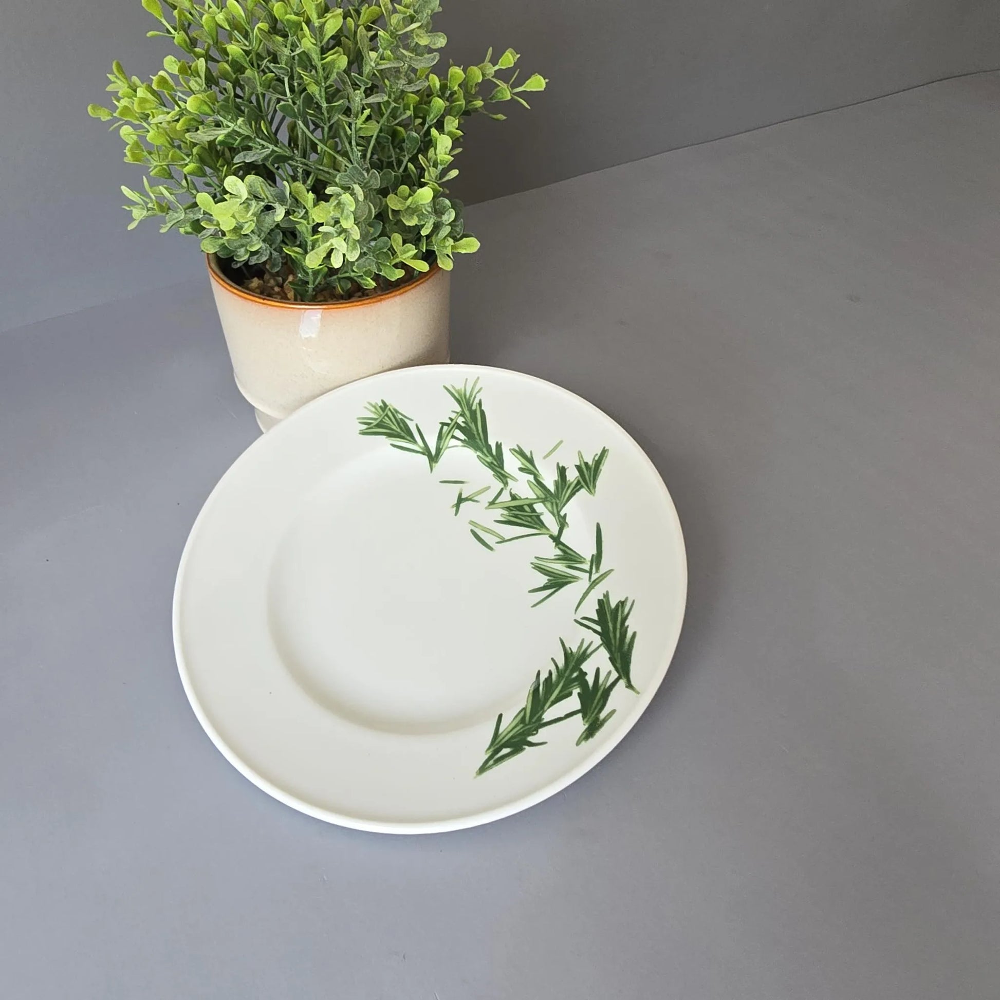 Frühstücksteller 19cm - Dibbern Herbaticum - Rosmarin
