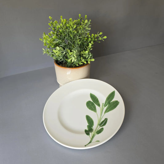 Frühstücksteller 19cm - Dibbern Herbaticum - Salbei