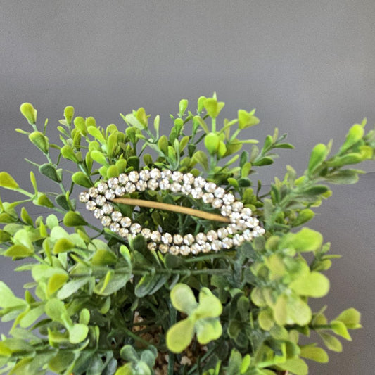 Dekorative vintage Gürtelschnalle - Strass